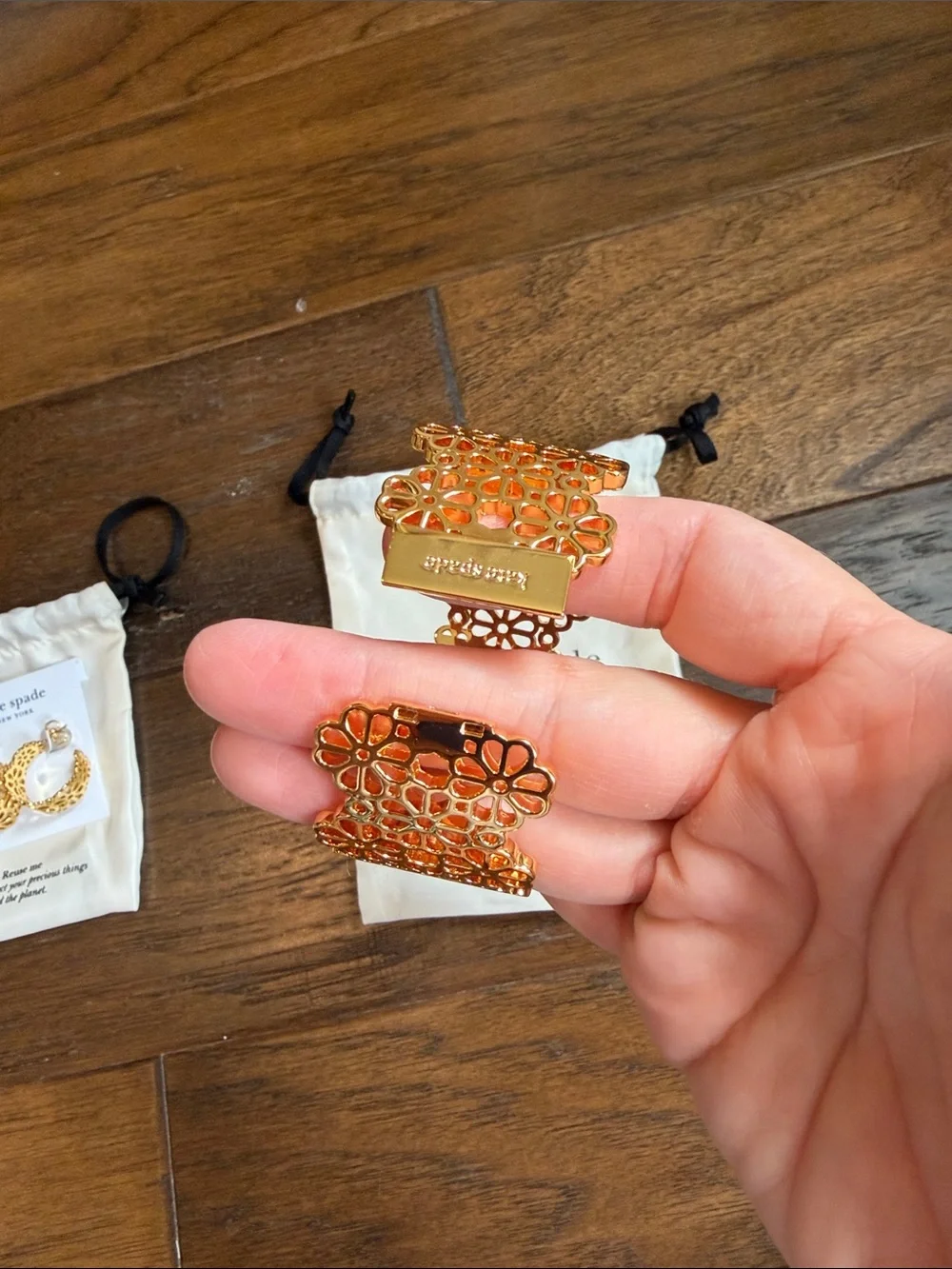 kate spade Spade Flower Lattice Bracelet - Picture 3 of 4